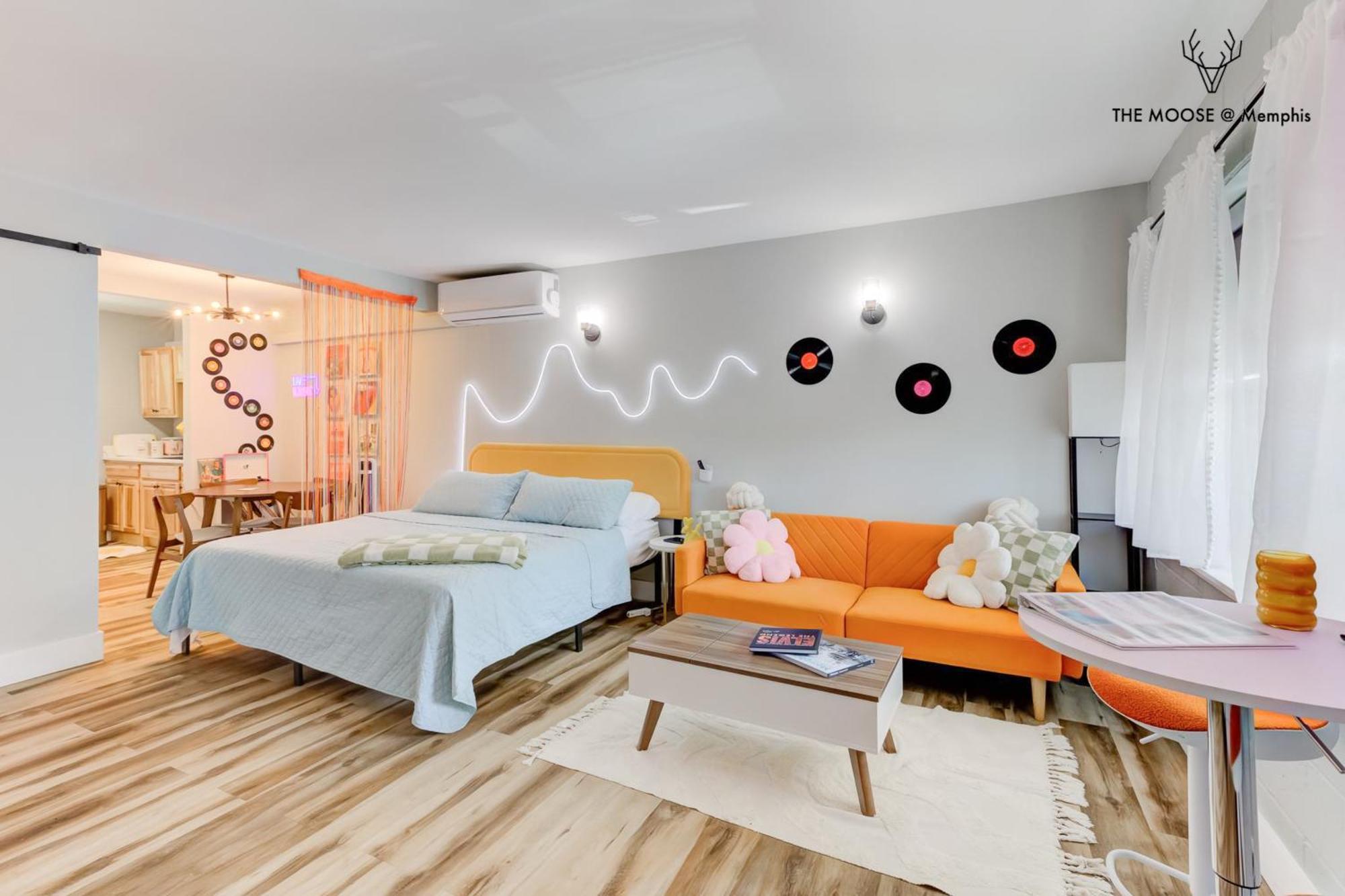 The Moose #10 - Stylish Loft With King Bed, Free Parking & Wi-Fi Memphis Exterior foto