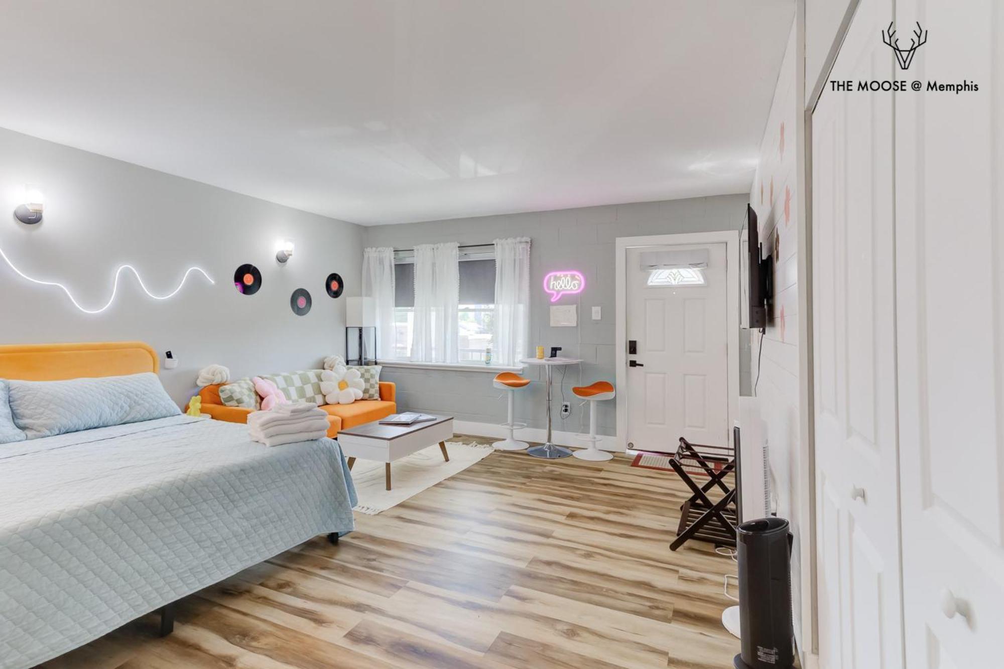The Moose #10 - Stylish Loft With King Bed, Free Parking & Wi-Fi Memphis Exterior foto