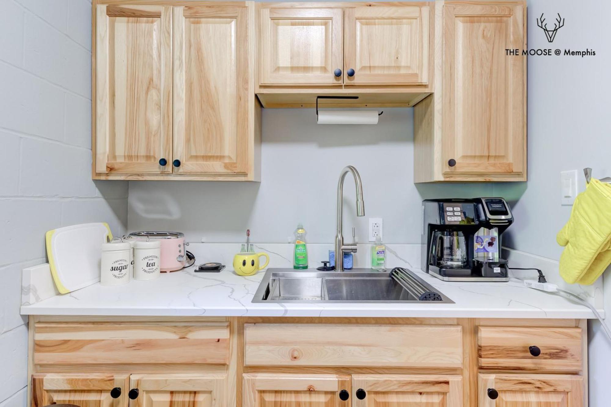 The Moose #10 - Stylish Loft With King Bed, Free Parking & Wi-Fi Memphis Exterior foto