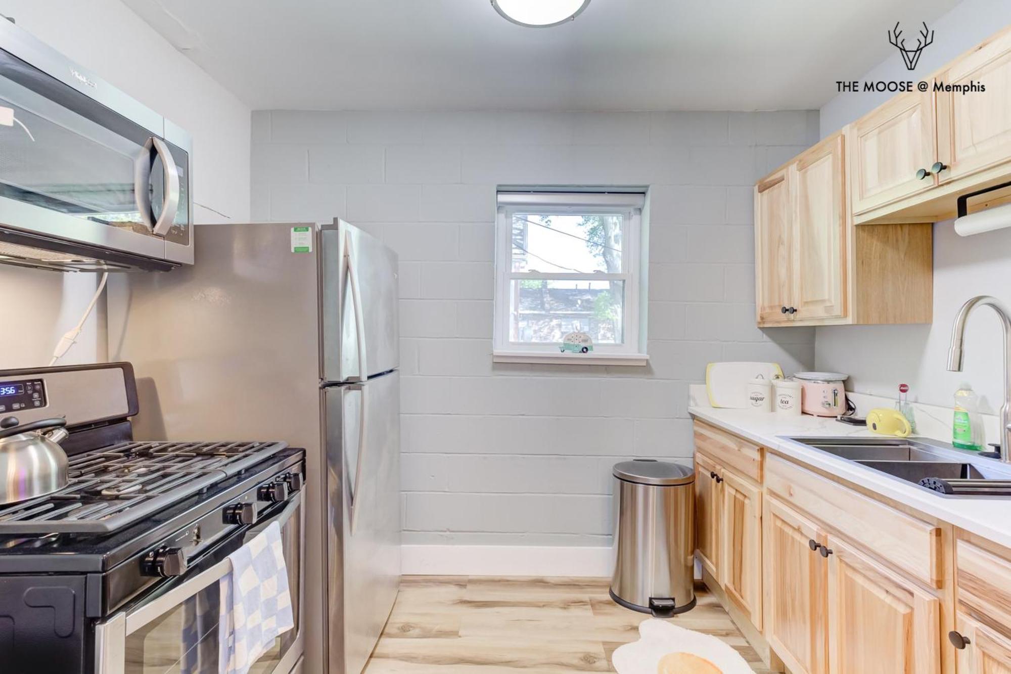 The Moose #10 - Stylish Loft With King Bed, Free Parking & Wi-Fi Memphis Exterior foto