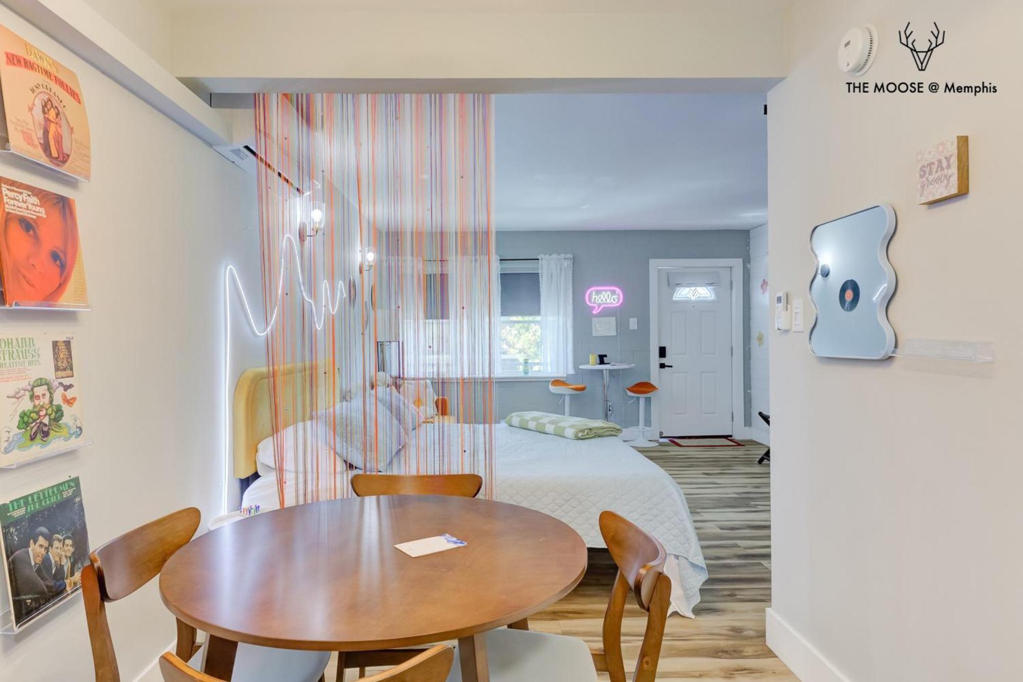 The Moose #10 - Stylish Loft With King Bed, Free Parking & Wi-Fi Memphis Exterior foto