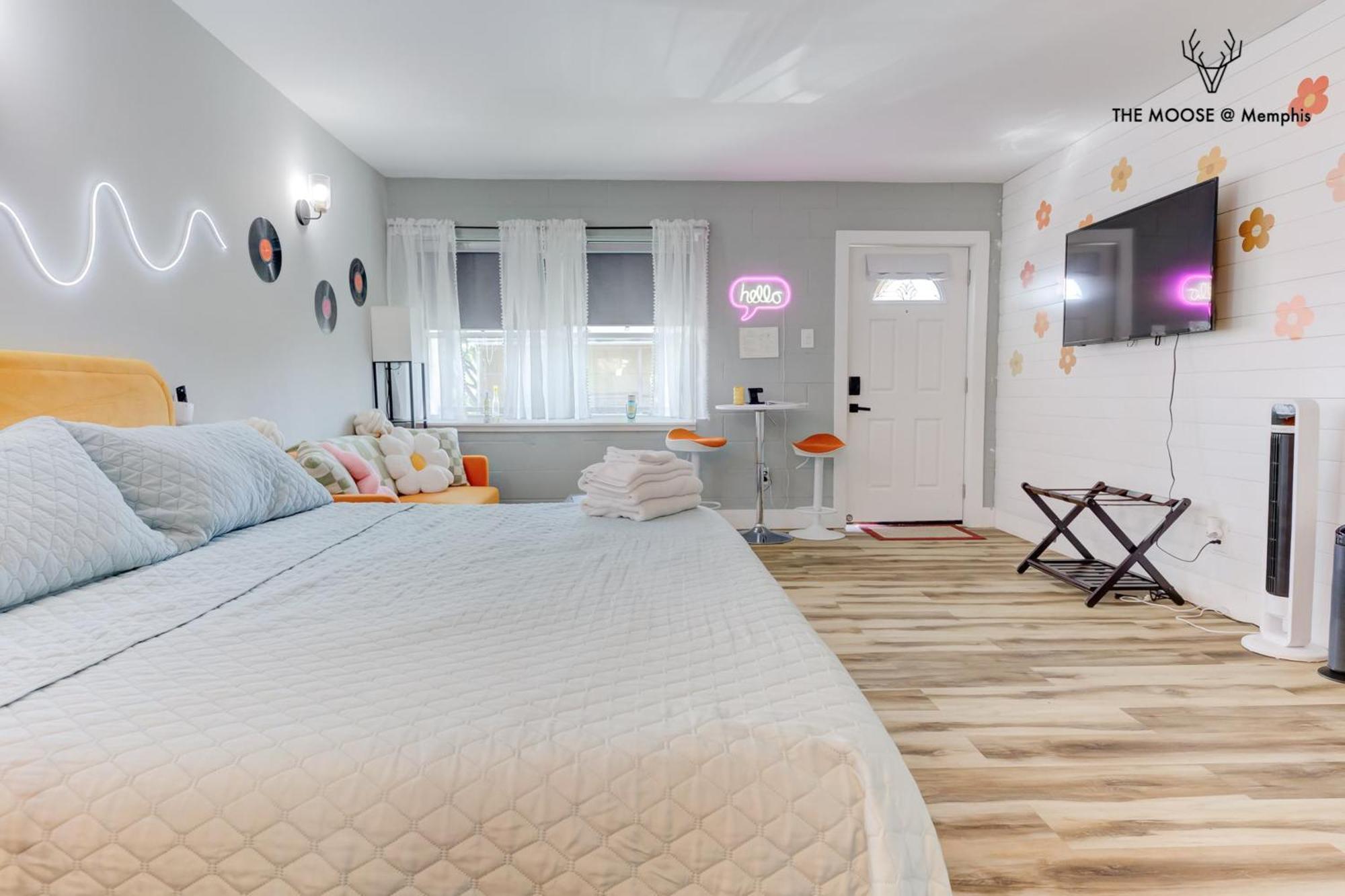 The Moose #10 - Stylish Loft With King Bed, Free Parking & Wi-Fi Memphis Exterior foto