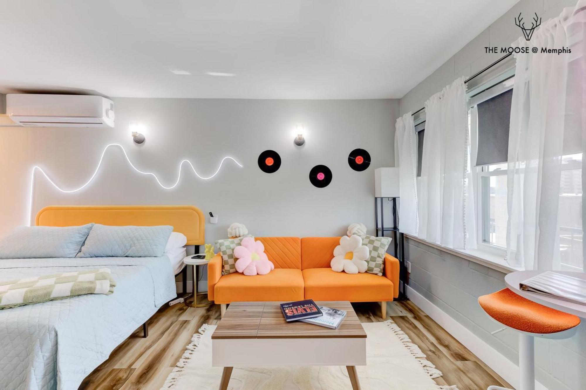The Moose #10 - Stylish Loft With King Bed, Free Parking & Wi-Fi Memphis Exterior foto