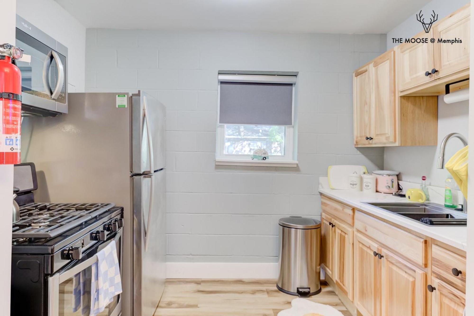 The Moose #10 - Stylish Loft With King Bed, Free Parking & Wi-Fi Memphis Exterior foto