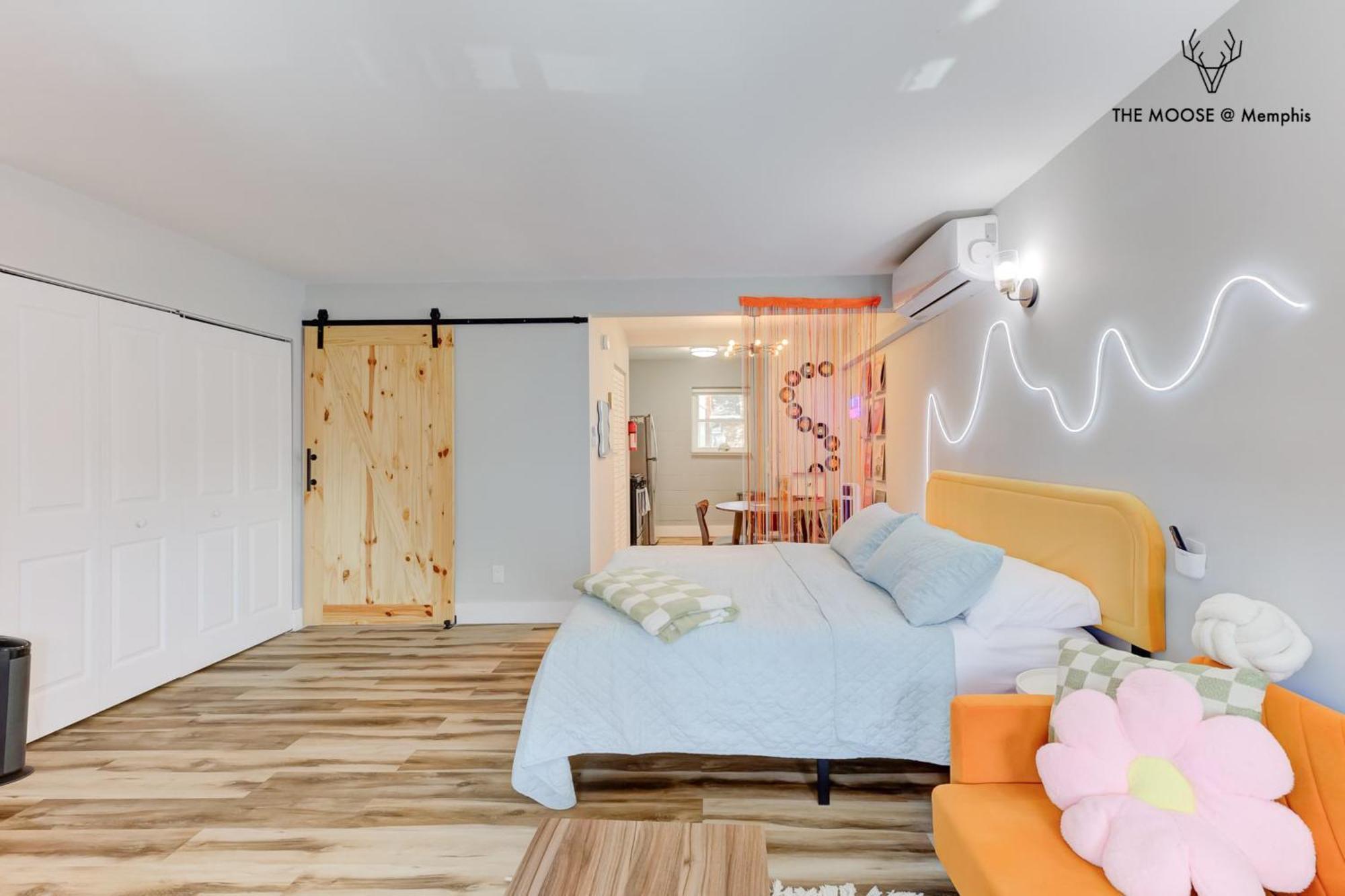 The Moose #10 - Stylish Loft With King Bed, Free Parking & Wi-Fi Memphis Exterior foto